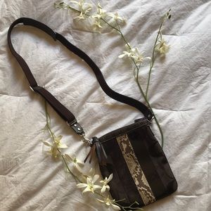 Coach Brown Messenger Crossbody